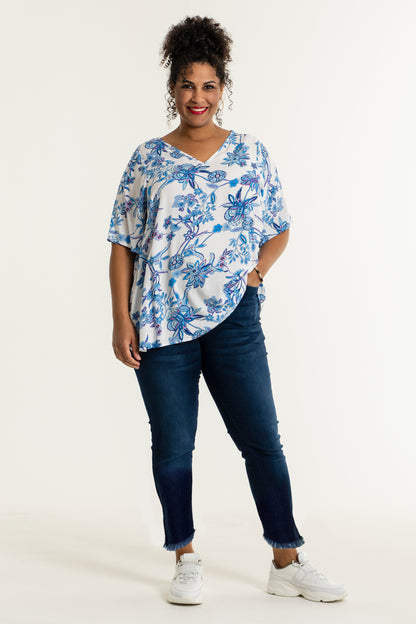 Studio Jeans with frings 099714 Pants