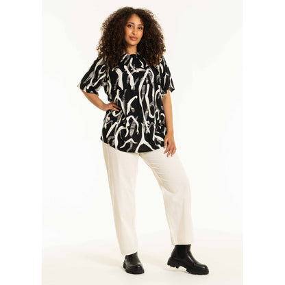 Studio SBirret Wide Trousers Trousers Off-White