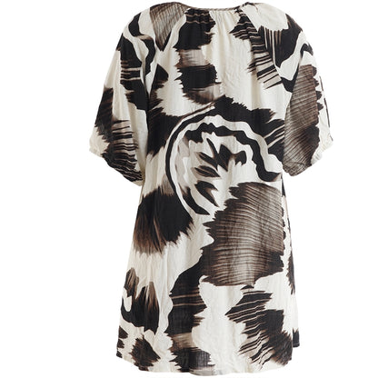 Studio SDorine Tunic Tunic Black/white brown design