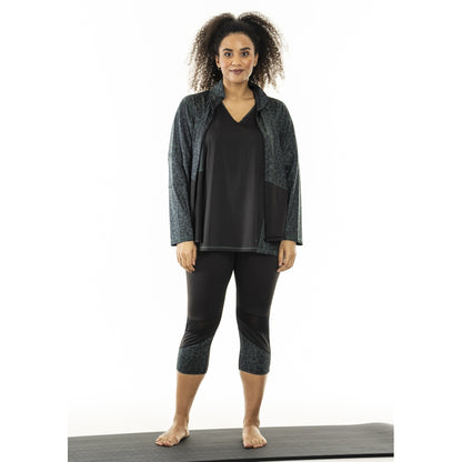 Studio SFitness Capri Capri Black with dusty green