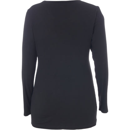 Studio SFlo rib blouse Blouse Black