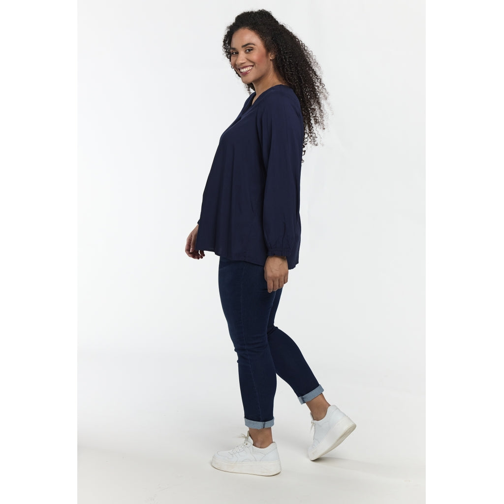 Studio SGinny Blouse Blouse Navy