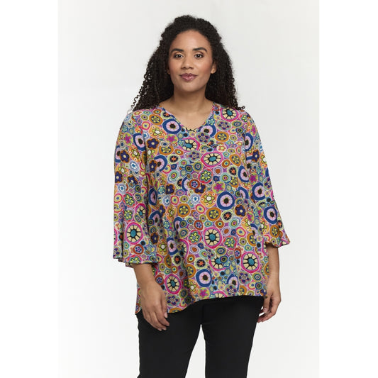 Studio SLiv Blouse Blouse Circle multicolor print
