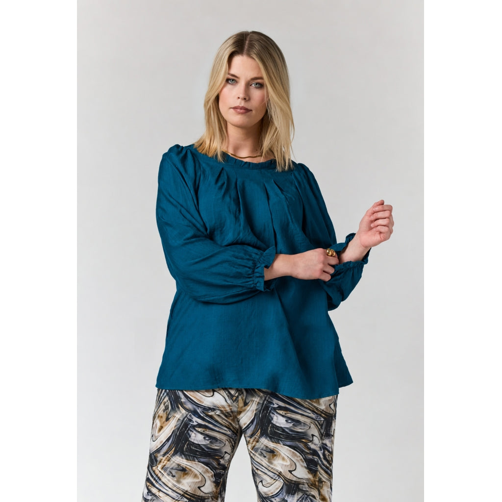 Studio SMargrethe Blouse Blouse Petrol