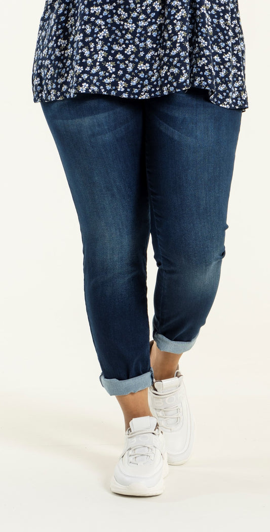 Studio Strækbar jeans fra STUDIO CLOTHING Pants Dark Blue Carmen Length 30"